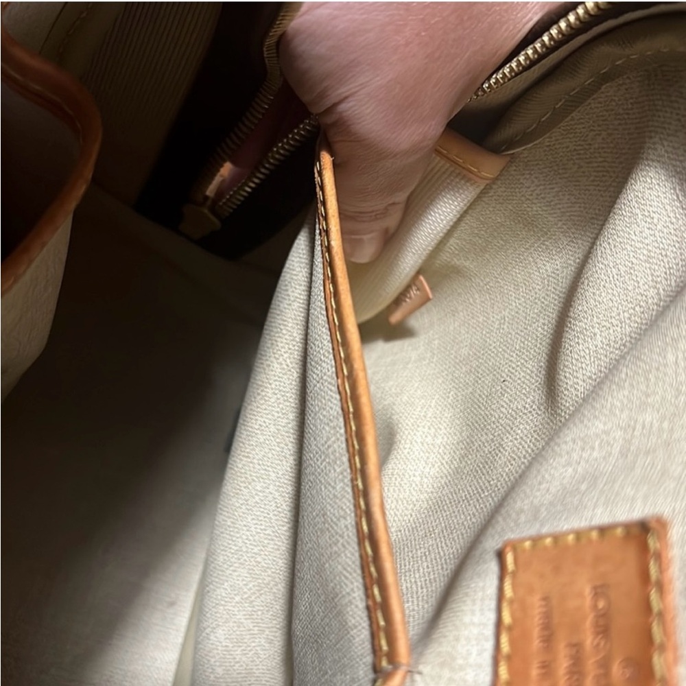 Louis Vuitton Brown and Tan Satchel - Picture 8 of 14